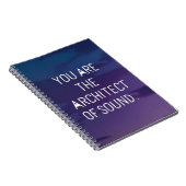 Sie sind der Architekt von Sound Notizblock (Rechte Seite)