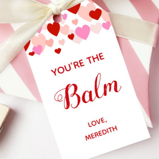 Sie sind der Balm Lip Balm Valentine's Day Geschen Geschenkanhänger