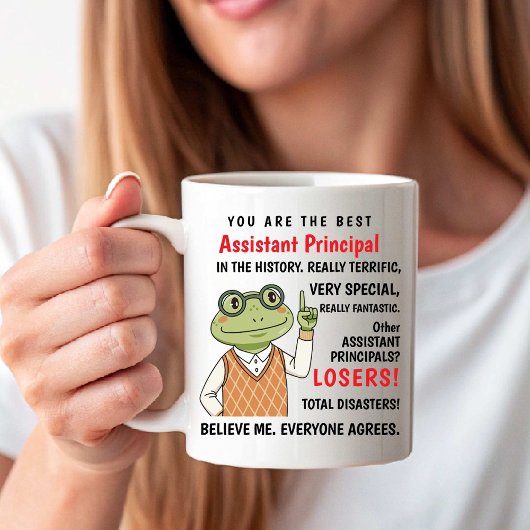 Sie sind der beste stellvertretende Schulleiter. A Kaffeetasse