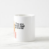 Sie sind der beste Vater der Welt - Herzlicher Typ Kaffeetasse (Mittel)