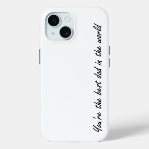 Sie sind der beste Vater in der Welt - Weiß - Case-Mate iPhone Hülle