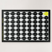 Sie sind der Brighteste Bulb individuell anpassbar Puzzle (Horizontal)