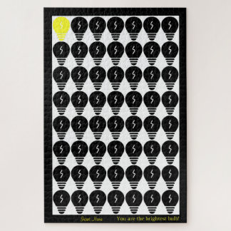 Sie sind der Brighteste Bulb individuell anpassbar Puzzle