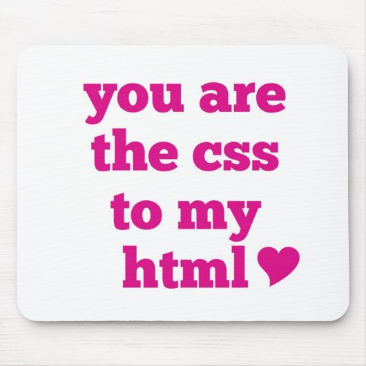 Sie sind der CSS zu meinem HTML Mousepad (Vorne)
