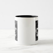 Sie sind der Designer Ihres eigenen Schicksals Zweifarbige Tasse (Mittel)