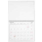 Sie sind der große Kalender der Biene (gelb) (Jan 2027)