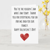 Sie sind der Grund, warum Valentine geklappt ist Karte (Gelbe Blume)