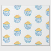 Sie sind der Käse zu meinem Makkaroni-Packpapier Geschenkpapier (Flach)