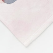 Sie sind der Lieblingspalast auf der rosa Cloud Fleecedecke (Ecke)