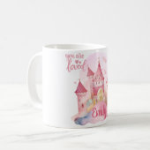 Sie sind der Lieblingspalast auf der rosa Cloud Kaffeetasse (Vorderseite Links)