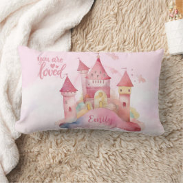 Sie sind der Lieblingspalast auf der rosa Cloud Lendenkissen