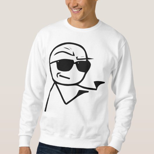 Sie sind der Mann - 2 mit Seiten versehenes Sweatshirt (Vorderseite)