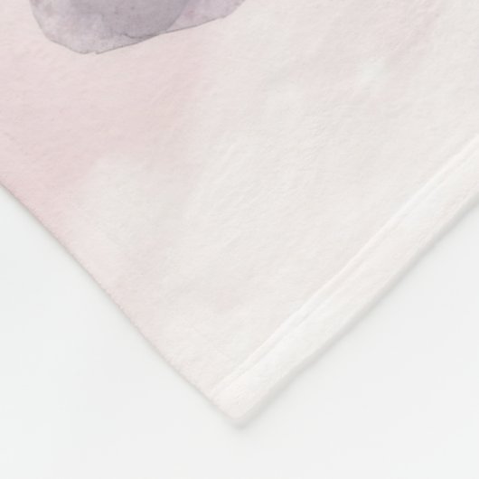 Sie sind der Spezialpalast auf der rosa Cloud Fleecedecke (Ecke)