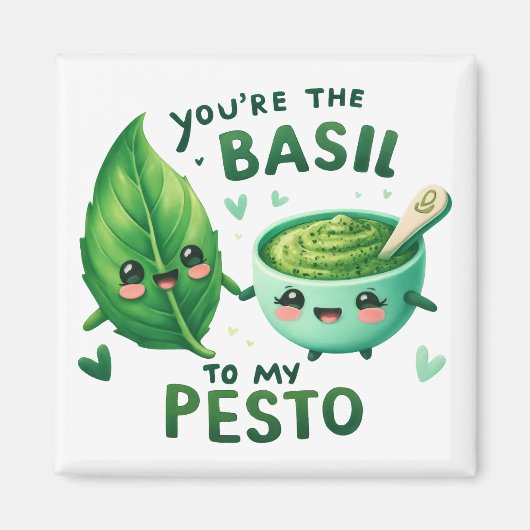 Sie sind die Basilika zu My Pesto - Magnet (Vorne)
