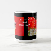Sie sind die beste Chef-Dame! Kaffeetasse (Mittel)