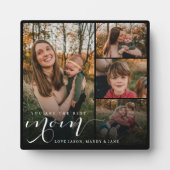 Sie sind die beste Mama für moderne Fotocollage Fotoplatte (Vorderseite)