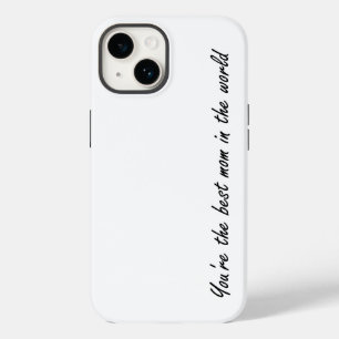 Sie sind die beste Mama in der Welt - Weiß - Case-Mate iPhone 14 Hülle