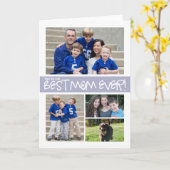 Sie sind die beste Mama überhaupt! Karte (Gelbe Blume)