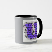 Sie sind die beste Tasse (asexueller Stolz) (VorderseiteRechts)