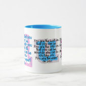 Sie sind die beste Tasse für Sie (Trans Pride) (Zentrum)