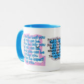 Sie sind die beste Tasse für Sie (Trans Pride) (Vorderseite Links)