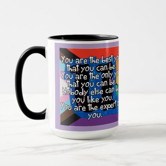 Sie sind die Besten (Bi Pride inklusive) Tasse (Links)