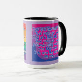 Sie sind die Besten (Bi Pride inklusive) Tasse (VorderseiteRechts)