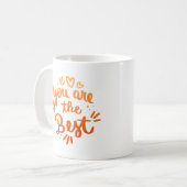 SIE SIND DIE BESTEN KAFFEETASSE (Vorderseite Links)