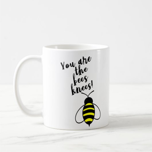 Sie sind die Bienenknie Kaffeetasse (Links)