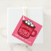 Sie sind die Bombe Hot Cocoa Bomb Valentine Gefall Geschenkanhänger (Beispiel)