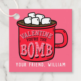 Sie sind die Bombe Hot Cocoa Bomb Valentine Gefall Geschenkanhänger