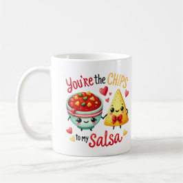 Sie sind die Chips zu My Salsa - Kaffeetasse