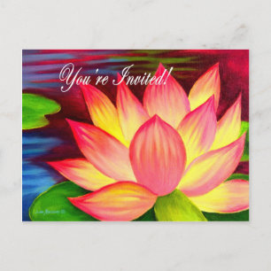 Sie sind die eingeladenen Einladungs-Karten mehr - Einladungspostkarte