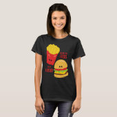 Sie sind die Freunde zu meinem Burger besten Freun T-Shirt (Vorne ganz)