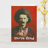 Sie sind die Grußkarte "Wild West Style" Karte (Gelbe Blume)