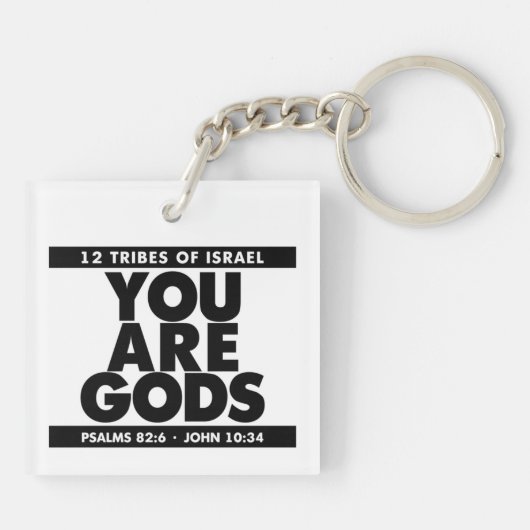 SIE SIND DIE KEY-CHAIN DES GOTTES SCHLÜSSELANHÄNGER (Rückseite)
