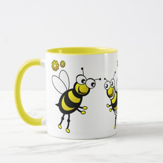 Sie sind die Knie der Biene! - Tasse (Links)