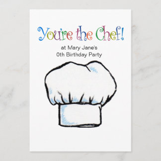 Sie sind die Kochseinladung Einladung