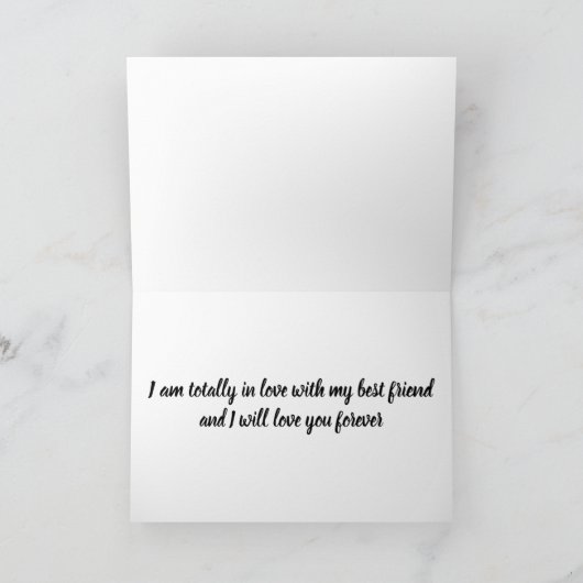 SIE SIND *DIE LIEBE MEINES LEBENS* UND *MEIN BESTE KARTE (Innenseite)