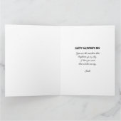 Sie sind die One 20 Foto Collage Valentine Karte (Innenseite)