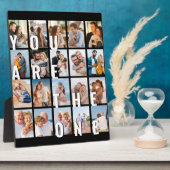 Sie sind die One Picture Collage 20 Foto Plaque Fotoplatte (Seite)