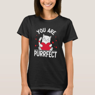 Sie sind die reine Valentintagskatze T-Shirt