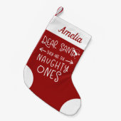 Sie sind die scheußlichen, Niedlichen Funny Kleiner Weihnachtsstrumpf (Vorderansicht (hängend))