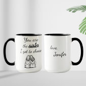Sie sind die Schwester, die ich Got habe, Individu Tasse