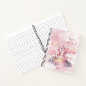 Sie sind die Special Palace Pink Cloud anpassbar Notizblock (Innenseite)