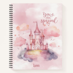 Sie sind die Special Palace Pink Cloud anpassbar Notizblock