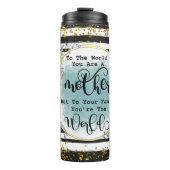 Sie sind die Welt-Mutter-Mama-Special Thermosbecher (Vorderseite)