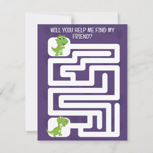 Sie sind Dino-Mite Dinosaurier-Klassenzimmer Valen Mitteilungskarte (Rückseite)