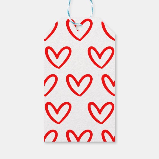 Sie sind DINO-mite Kids Valentine's Geschenkmarke Geschenkanhänger (Rückseite)