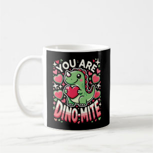 Sie sind Dino-Mite - Niedlicher Dinosaurier Valent Kaffeetasse